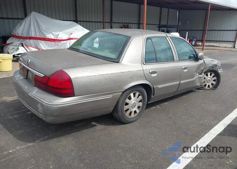 2004 Mercury Grand Marquis Ls из США, поврежденный, VIN 2MEFM75W54X626248